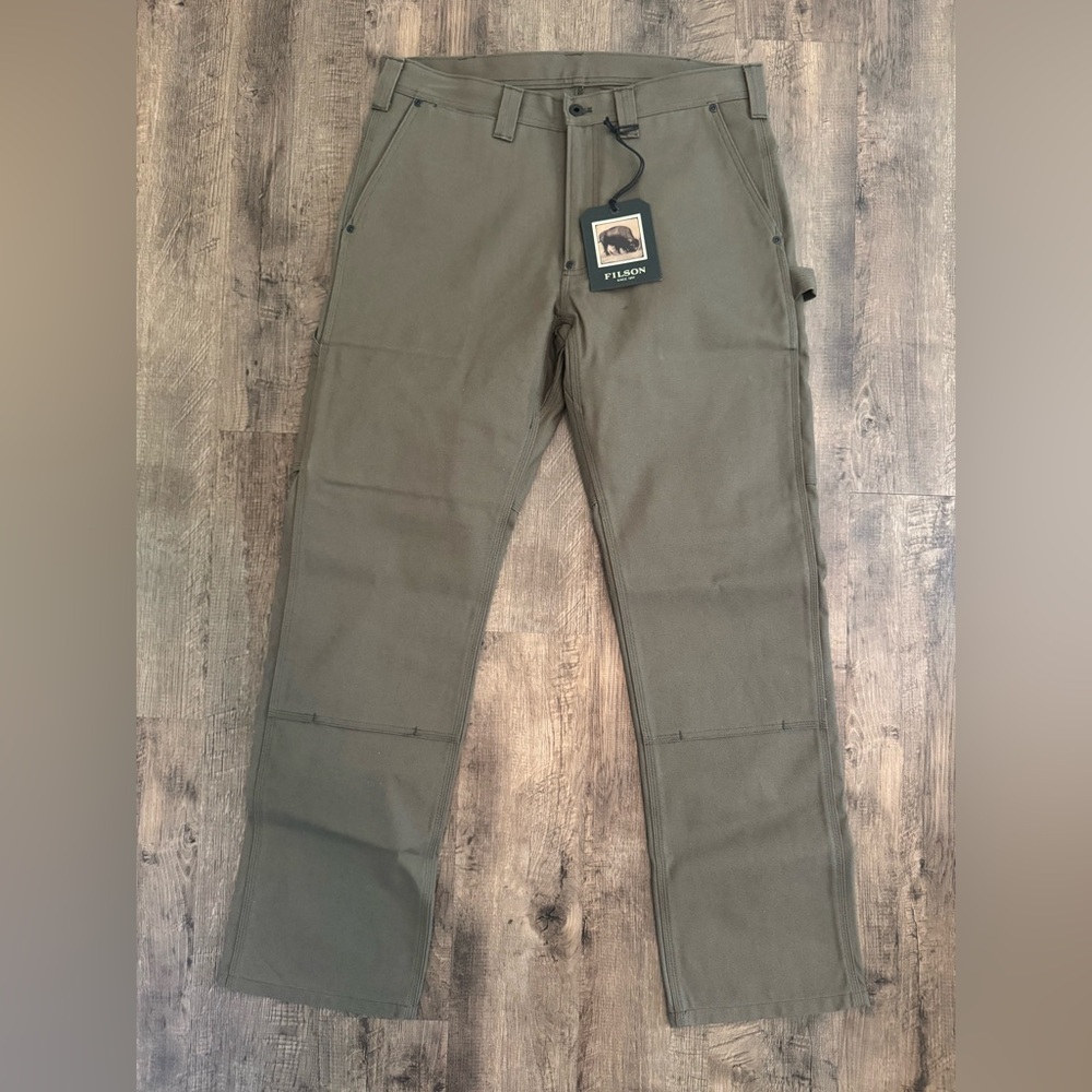 Filson Worksmith Double Layer Pants 36x34 Tarmac